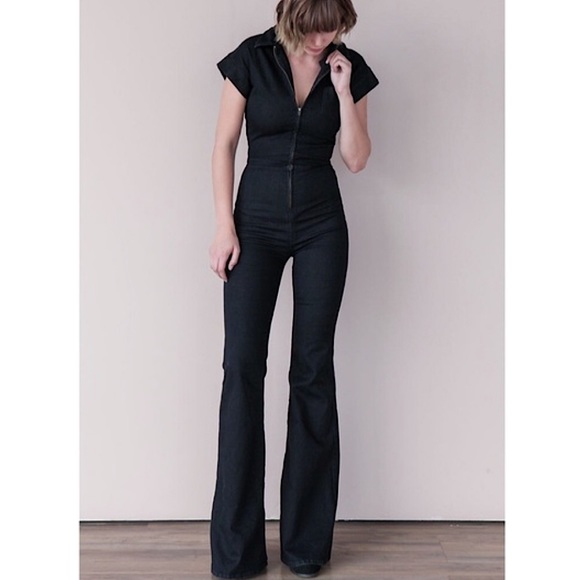 PyLo disco dolly Denim Jumpsuit - Picture 2 of 6